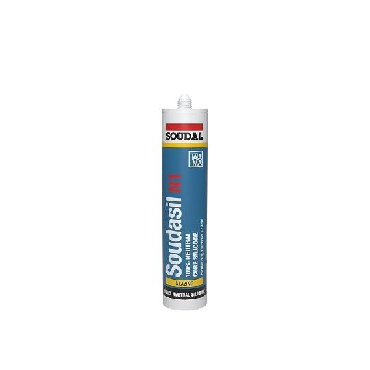 Soudasil N1 Silicone Sealant - Clear - 10 Oz. Tube