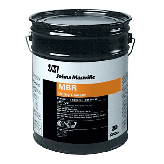 Johns Manville MBR&reg; Utility Cement - Summer Grade 5 Gallon Pail