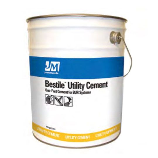 Johns Manville Bestile&trade; Utility Cement 5 Gallon Pail