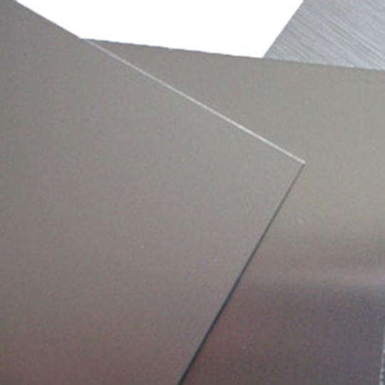 Alumet Supply .040 Gauge x 4' x 10' Painted Aluminum Sheet with Anodized Finish Dark Bronze Anodized