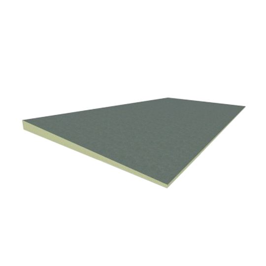 Hunter Panels A (1" to 1.5") Tapered H-Shield 4' x 4' Grade-II (20 psi) Fiber Reinforced Facer Polyiso Insulation