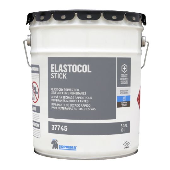 Soprema ELASTOCOL&reg; Stick Primer 5 Gallon Pail