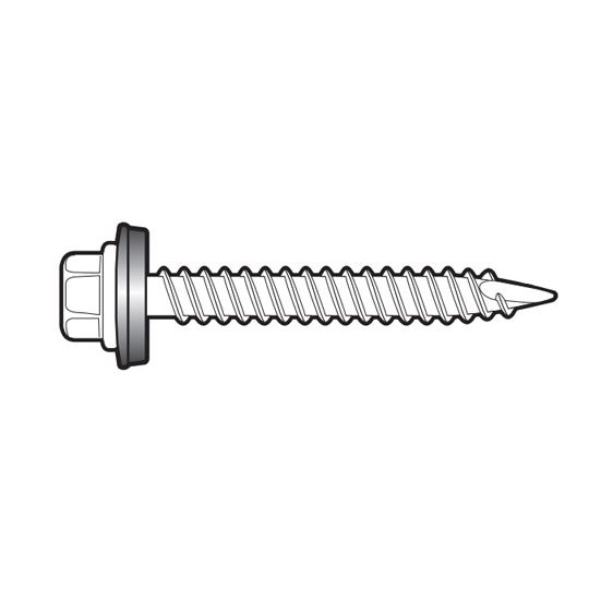 American Building Components 1" Wood Grip Screw - Bag of 250