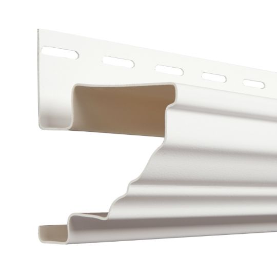 CertainTeed Siding Crown Molding - Matte Finish Colonial White