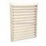 Lomanco 18" x 24" 200-Series Square Recess Mount Gable Louver