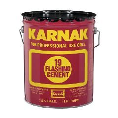 Karnak #19 Asbestos Free Flashing Cement Winter Grade - 5 Gallon Pail