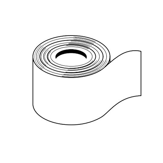 24" x 50' Poly (LoMar) Aluminum Trim Coil