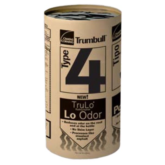 Trumbull TruLo&reg; Low-Odor Type IV Asphalt - 100 Lbs. Carton