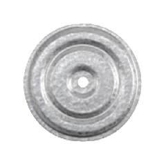 Trufast 3" Galvalume Insulation Plates - Bucket of 1,000