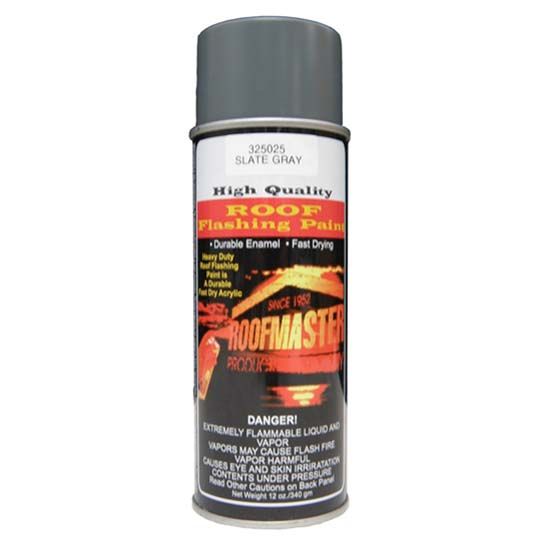Roofmaster Roof Flashing Paint - 12 Oz. Spray Can Frost Grey