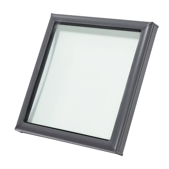 Velux 25-1/2" x 49-1/2" Fixed Curb-Mounted Skylight with Tempered Low-E Comfort Glass