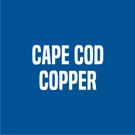 Cape Cod Copper 5" Copper Double Bead Hanger