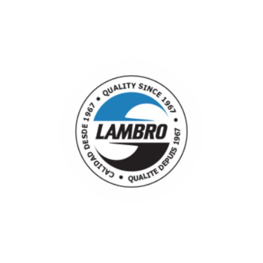 Lambro Industries 3-1/4" x 10" Aluminum Wall Vent with Damper