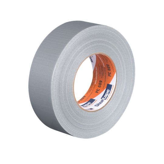Shurtape Technologies 2" x 180' PC 609 Performance Grade Co-Extruded Cloth Duct Tape Silver