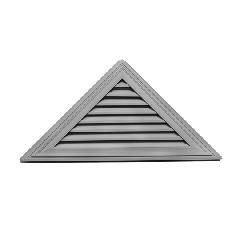 Mid-America Siding Components Triangle Gable Vent with 12/12 Pitch