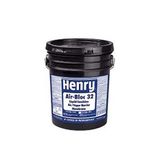 Henry Company Air-Bloc 32MR Air, Water, & Vapor Barrier Membrane - 55 Gallon Drum Beige