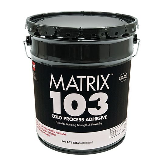 GAF Matrix&trade; 103 Cold Process Adhesive 5 Gallon Pail