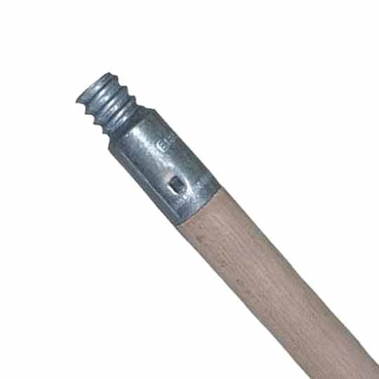 C&R Manufacturing 60" x 15/16" Metal Threaded Broom Handle