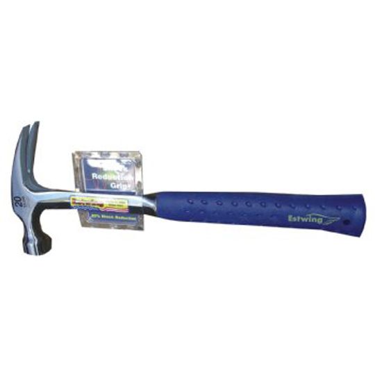 C&R Manufacturing Estwing Straight Claw Hammer with Vinyl Grip - 16 Oz.
