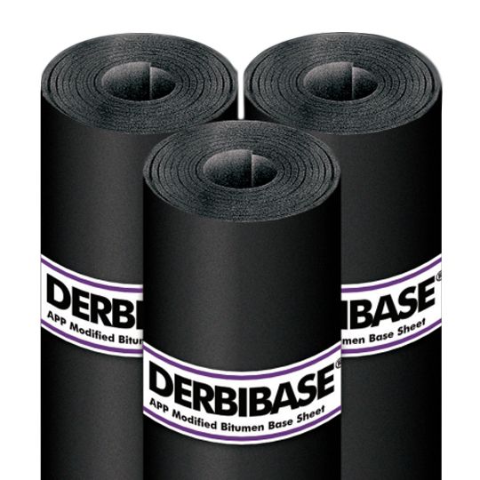 Derbigum Derbibase Smooth Surfaced APP Modified Bitumen Base & Ply Sheet Ultra - 1.5 SQ. Roll