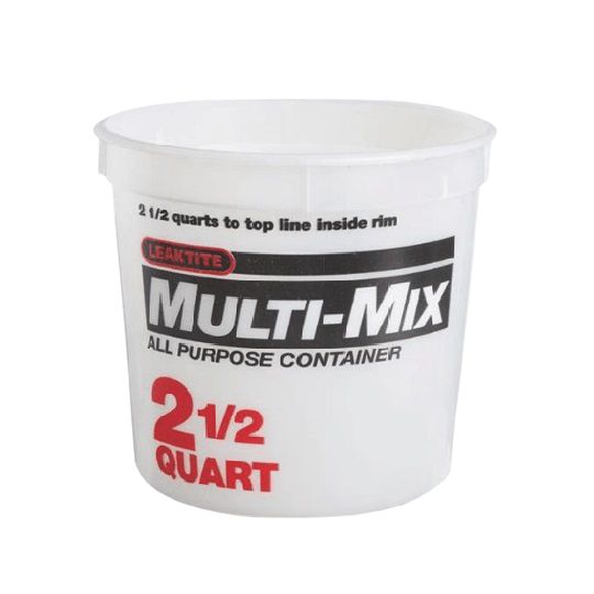 Leaktite 2.5 Quart Multi-Mix Container