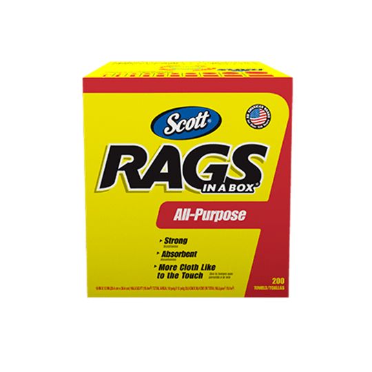 Scott Rags in a Box - Box of 200