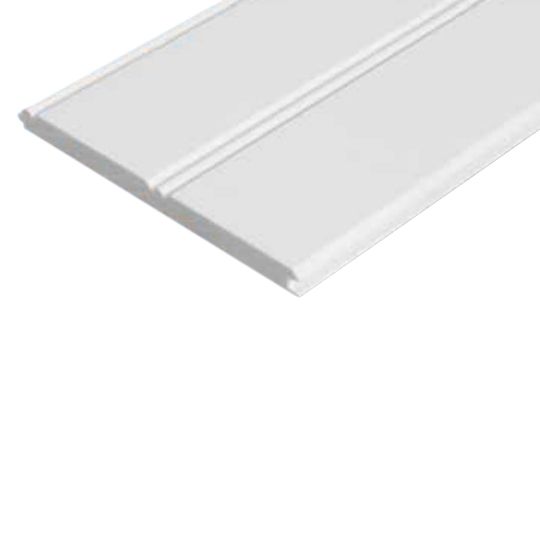 CertainTeed Siding 1/2" x 5-1/2" x 18' Restoration Millwork&reg; Beadboard with Traditional Tongue & Groove Natural White