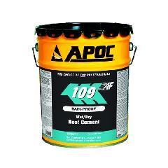 APOC 109 Rain-Proof Wet/Dry Roof Cement - 5 Gallon Pail