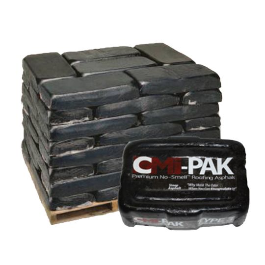 Continental Materials CMI-PAK Steep Type III Asphalt - 50 Lb. Carton