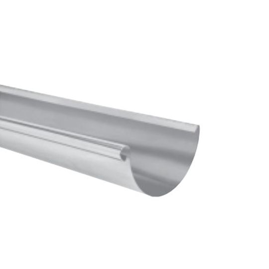 18 Oz. 6" x 18' EuraCraft Half Round Copper Gutter