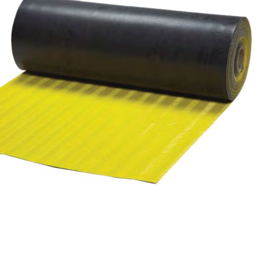 Johns Manville 36" x 60' PVC Heavy-Duty Walkpad Safety Yellow