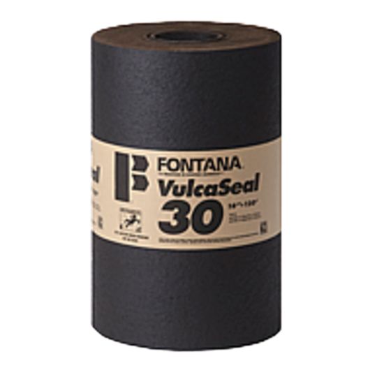 Fontana Paper Mill VulcaSeal ASTM 30# 18" Shake Felt Underlayment - 1 SQ. Roll