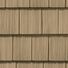 CertainTeed Siding Northwoods® Single 7" Straight Edge Rough-Split...