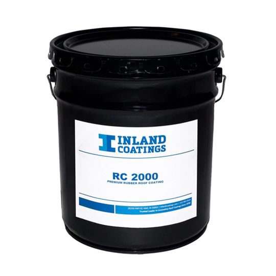Inland Coatings RC-2000 Rubber Roof Coating - 5 Gallon Pail French Press
