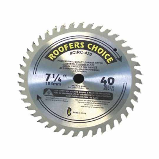 71/4" 40Tooth Saw Blades