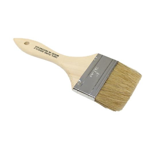 The Brush Man 3" Paint/Chip Brush with White China Bristle