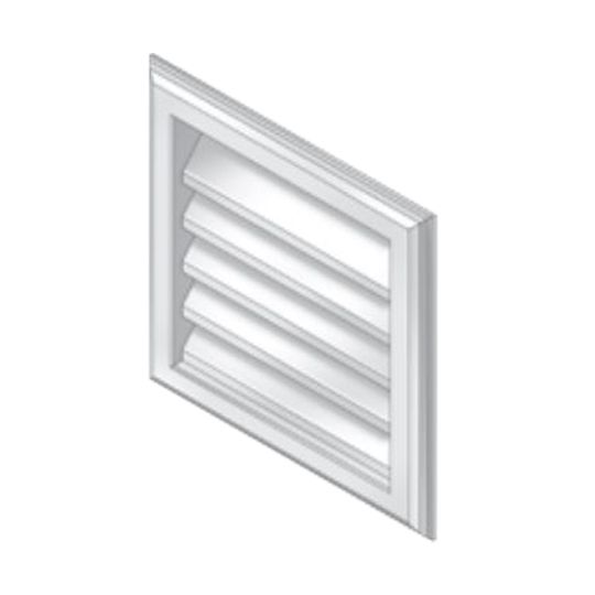Royal Building Products 15" x 15" Gable Vent Heather