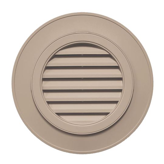Designer Series Round Gable Vent without Keystones