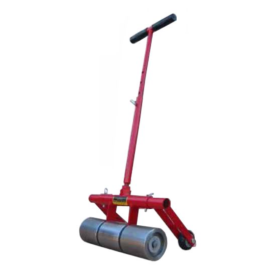 C&R Manufacturing Seam Roller with Wheels - 75 Lbs. Red