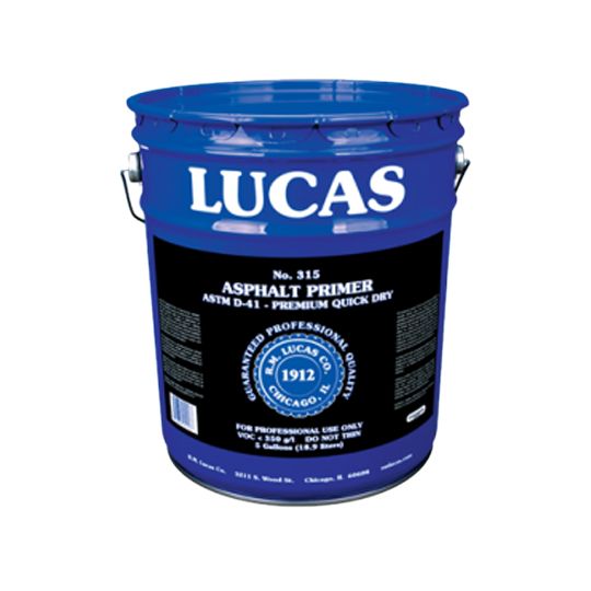 RM Lucas Premium Asphalt Primer - 5 Gallon Pail Black