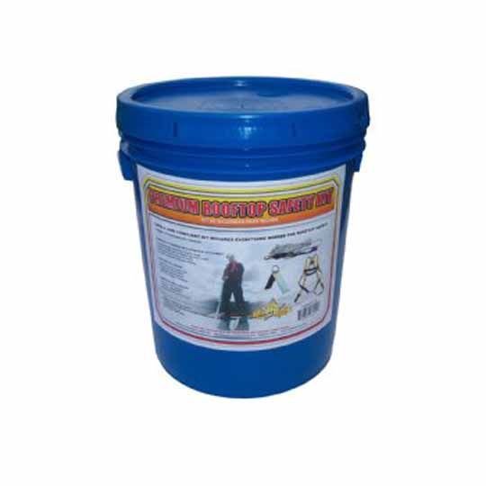 C&R Manufacturing Premium Safety Kit in a Bucket Blue