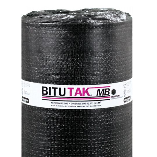 Performance Roof Systems Bitutak MB Torch Single Reinforced APP Modified Bitumen Roofing Membrane Black