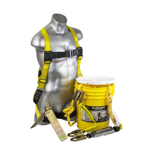 The Brush Man Safety Harness/Roofers Kit