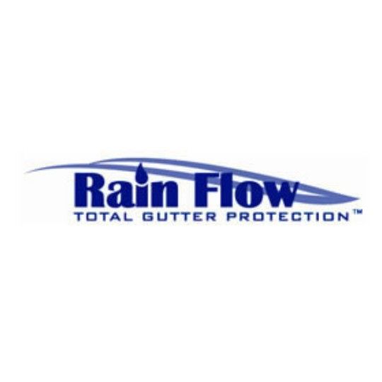 Rain Flow 5-1/2"X3' Fascia Style Gutter