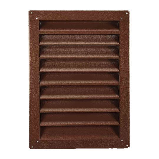 12" x 18" 100Series Square Flush Mount Gable Louver