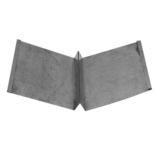 Able Sheet Metal 28 Gauge x 24" x 10' W-Valley Charcoal