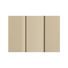 Quality Edge .016" x 12" x 12' TruLine® TS-Series Aluminum Solid Soffit