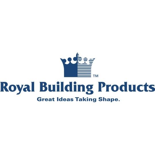 Royal Building Products 5/8" x 8" x 18' Premium PVC Trimboard