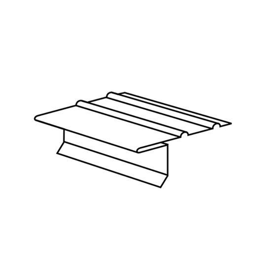 F41/2 Painted Galvanized Drip Edge