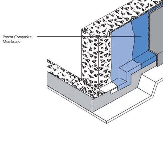 GCP Applied Technologies 10.5' x 75' Procor&reg; Composite Membrane